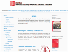 Tablet Screenshot of ibpsa.org